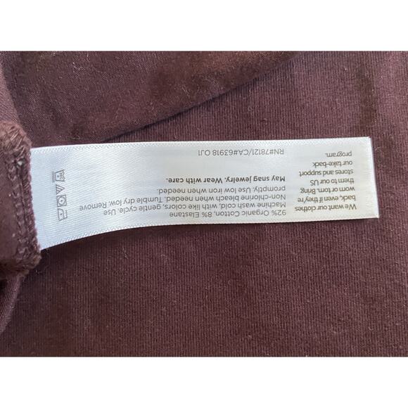 EILEEN FISHER Organic Cotton Stretch Rib Scoop Neck Tank Top M - Picture 5 of 6